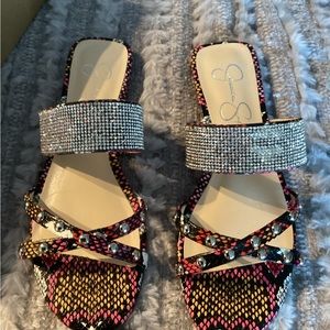Jessica Simpson Faira flat sandals size 8